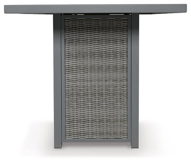 Palazzo Outdoor Bar Table with Fire Pit - World Furniture Gallery (Newark, CA)