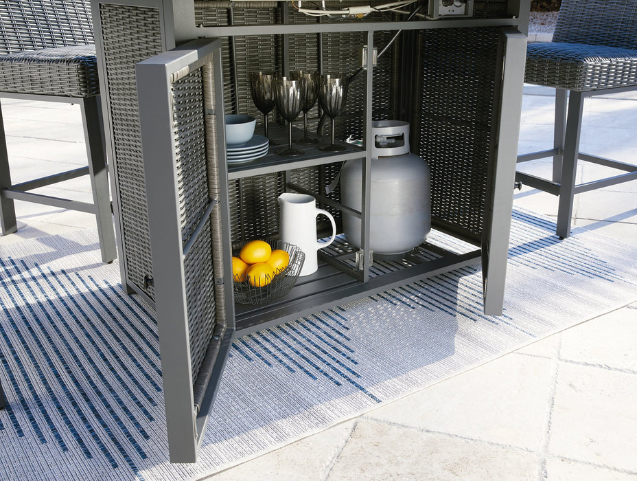 Palazzo Outdoor Dining Set - World Furniture Gallery (Newark, CA)