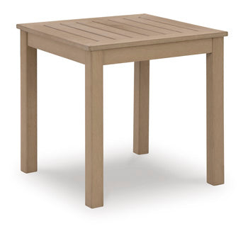 Hallow Creek Outdoor End Table - World Furniture Gallery (Newark, CA)