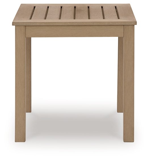 Hallow Creek Outdoor End Table - World Furniture Gallery (Newark, CA)