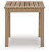 Hallow Creek Outdoor End Table - World Furniture Gallery (Newark, CA)