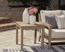 Hallow Creek Outdoor End Table - World Furniture Gallery (Newark, CA)