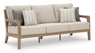 Hallow Creek Outdoor Sofa with Cushion - World Furniture Gallery (Newark, CA)