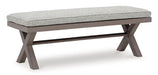 Hillside Barn 54" Outdoor Dining Bench - World Furniture Gallery (Newark, CA)