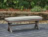 Hillside Barn 54" Outdoor Dining Bench - World Furniture Gallery (Newark, CA)