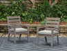 Hillside Barn Outdoor Dining Arm Chair (Set of 2) - World Furniture Gallery (Newark, CA)