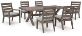 Hillside Barn Outdoor Dining Set - World Furniture Gallery (Newark, CA)