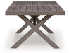 Hillside Barn Outdoor Dining Table - World Furniture Gallery (Newark, CA)