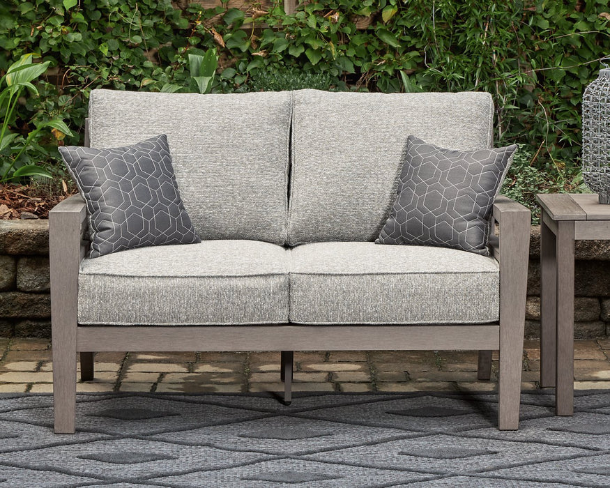 Hillside Barn Outdoor Loveseat with Cushion - World Furniture Gallery (Newark, CA)