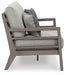 Hillside Barn Outdoor Loveseat with Cushion - World Furniture Gallery (Newark, CA)