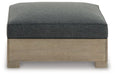 Citrine Park Outdoor Ottoman with Cushion - World Furniture Gallery (Newark, CA)