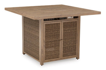 Walton Bridge Outdoor Bar Set - World Furniture Gallery (Newark, CA)