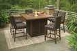 Paradise Trail Outdoor Bar Table Set - World Furniture Gallery (Newark, CA)