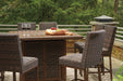 Paradise Trail Outdoor Bar Table Set - World Furniture Gallery (Newark, CA)