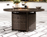 Paradise Trail Fire Pit Table - World Furniture Gallery (Newark, CA)