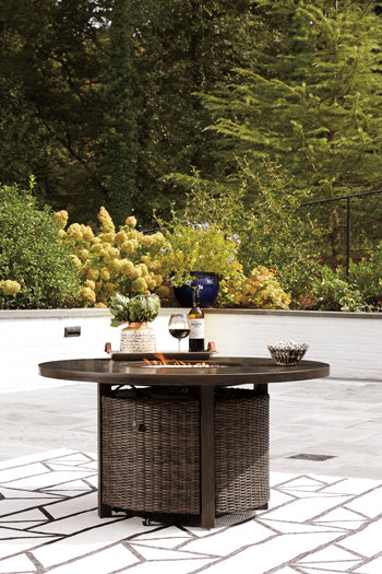 Paradise Trail Fire Pit Table - World Furniture Gallery (Newark, CA)