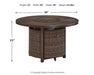 Paradise Trail Fire Pit Table - World Furniture Gallery (Newark, CA)