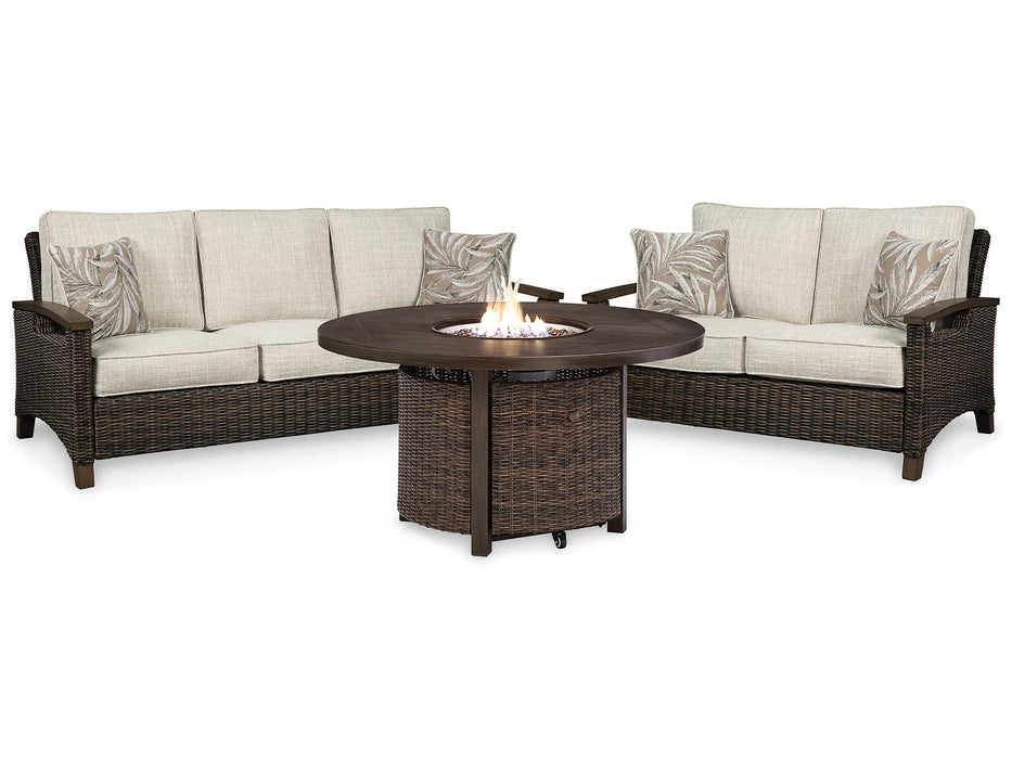 Paradise Trail Outdoor Seating Set - World Furniture Gallery (Newark, CA)