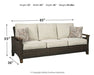 Paradise Trail Sofa with Cushion - World Furniture Gallery (Newark, CA)