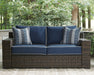 Grasson Lane Outdoor Sofa and Loveseat with Coffee Table - World Furniture Gallery (Newark, CA)