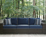 Grasson Lane Outdoor Sofa and Loveseat with Ottoman - World Furniture Gallery (Newark, CA)