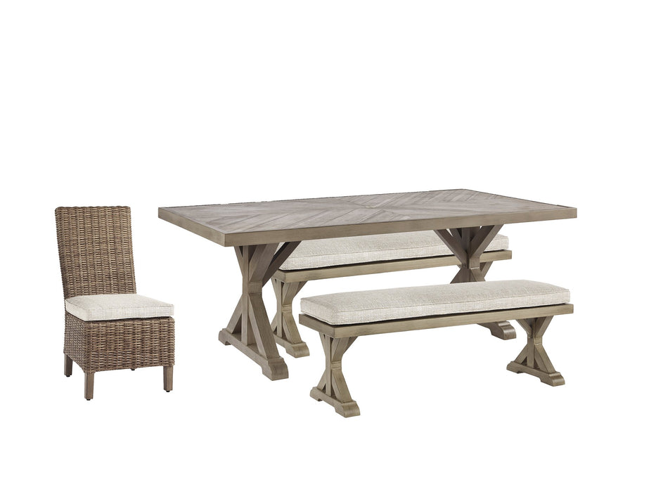 Beachcroft Outdoor Dining Set - World Furniture Gallery (Newark, CA)