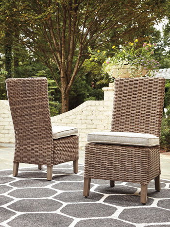 Beachcroft Side Chair with Cushion (Set of 2) - World Furniture Gallery (Newark, CA)