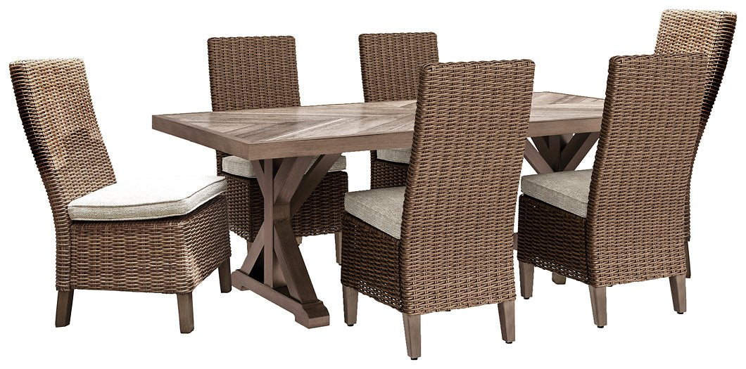 Beachcroft Outdoor Dining Set - World Furniture Gallery (Newark, CA)