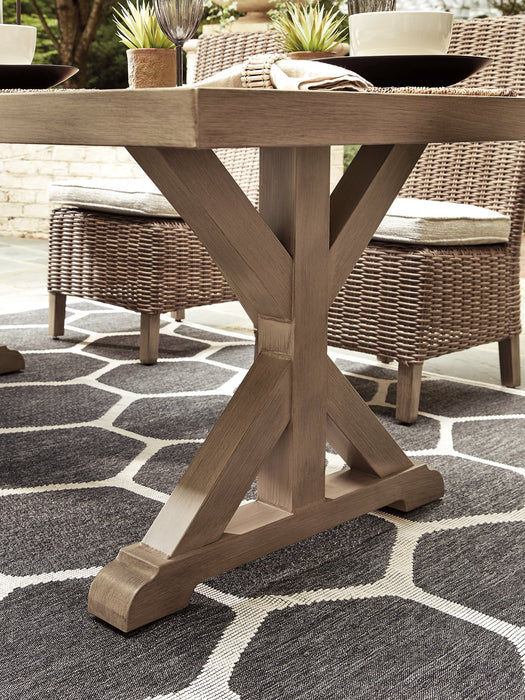 Beachcroft Outdoor Dining Table - World Furniture Gallery (Newark, CA)