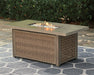 Beachcroft Fire Pit Table - World Furniture Gallery (Newark, CA)