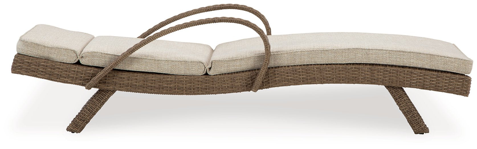 Beachcroft Outdoor Chaise Lounge with Cushion - World Furniture Gallery (Newark, CA)