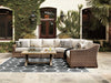 Beachcroft Outdoor Seating Set - World Furniture Gallery (Newark, CA)