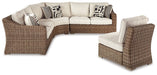 Beachcroft Outdoor Seating Set - World Furniture Gallery (Newark, CA)