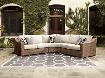 Beachcroft Outdoor Seating Set - World Furniture Gallery (Newark, CA)