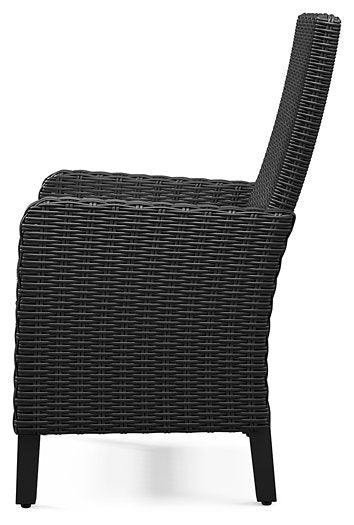 Beachcroft Outdoor Arm Chair with Cushion (Set of 2) - World Furniture Gallery (Newark, CA)