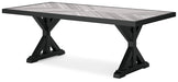 Beachcroft Outdoor Dining Table - World Furniture Gallery (Newark, CA)