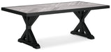 Beachcroft Outdoor Dining Table - World Furniture Gallery (Newark, CA)