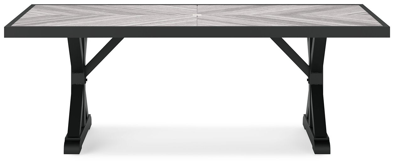 Beachcroft Outdoor Dining Table - World Furniture Gallery (Newark, CA)