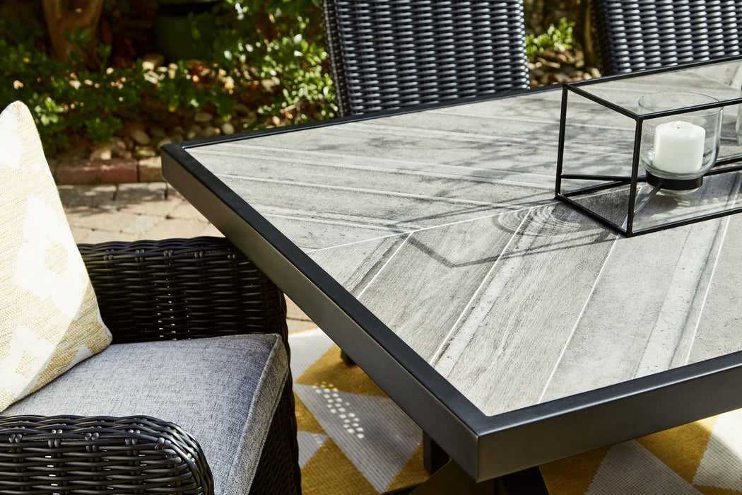 Beachcroft Outdoor Dining Table - World Furniture Gallery (Newark, CA)