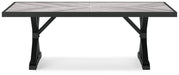 Beachcroft Outdoor Dining Table - World Furniture Gallery (Newark, CA)