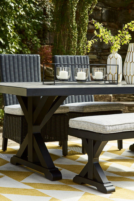 Beachcroft Outdoor Dining Table - World Furniture Gallery (Newark, CA)