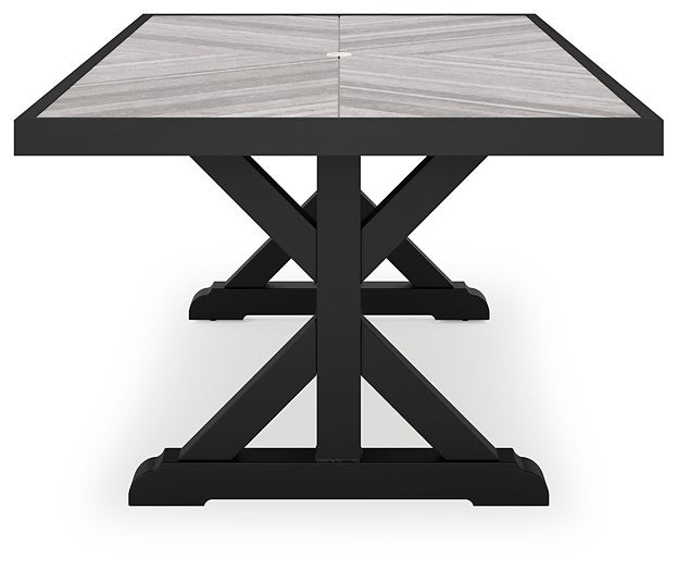 Beachcroft Outdoor Dining Table - World Furniture Gallery (Newark, CA)