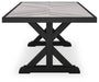 Beachcroft Outdoor Dining Table - World Furniture Gallery (Newark, CA)