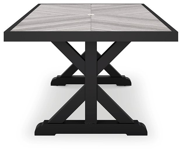 Beachcroft Outdoor Dining Table - World Furniture Gallery (Newark, CA)