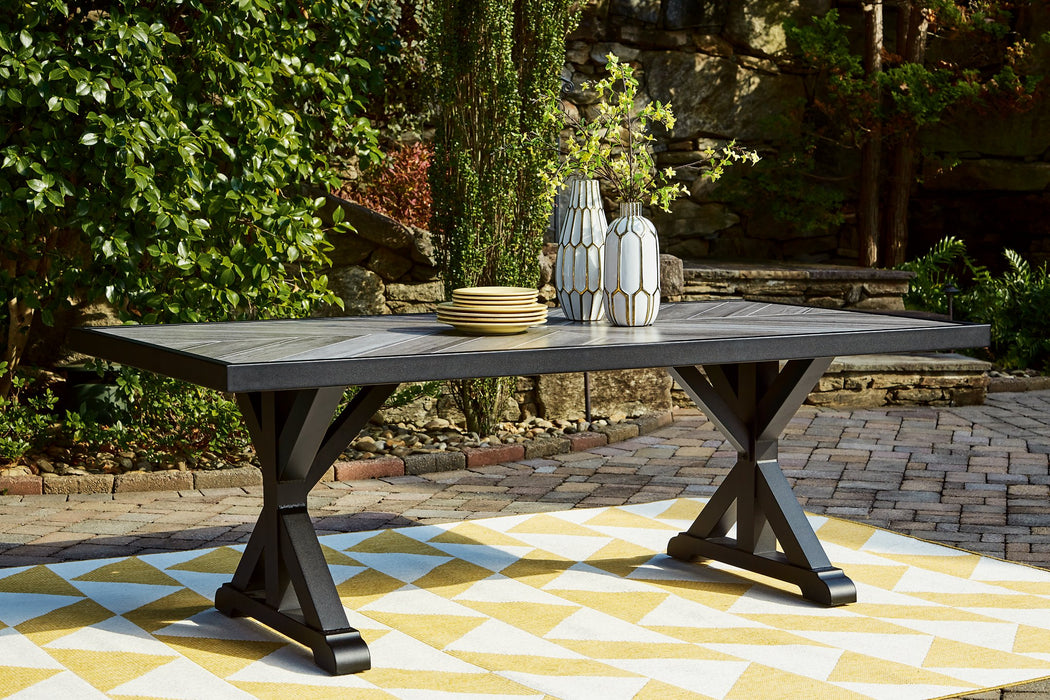 Beachcroft Outdoor Dining Table - World Furniture Gallery (Newark, CA)