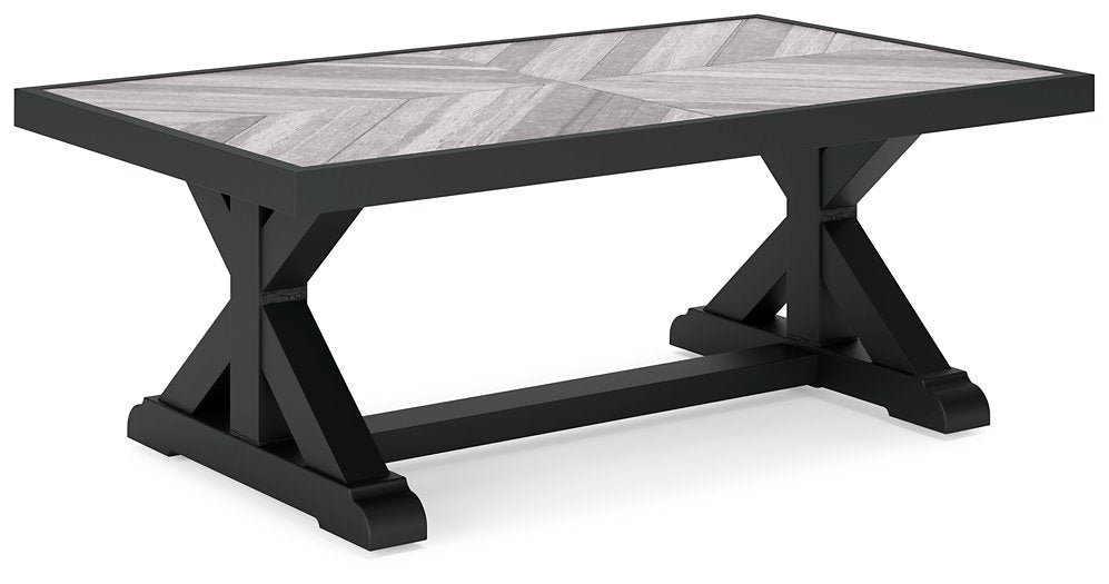 Beachcroft Outdoor Coffee Table - World Furniture Gallery (Newark, CA)