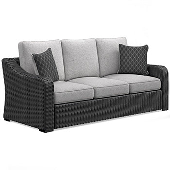 Beachcroft Outdoor Sofa with Cushion - World Furniture Gallery (Newark, CA)