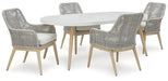 Seton Creek Outdoor Dining Set - World Furniture Gallery (Newark, CA)