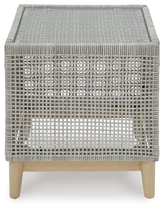 Seton Creek Outdoor End Table - World Furniture Gallery (Newark, CA)