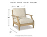 Clare View Lounge Chair with Cushion - World Furniture Gallery (Newark, CA)